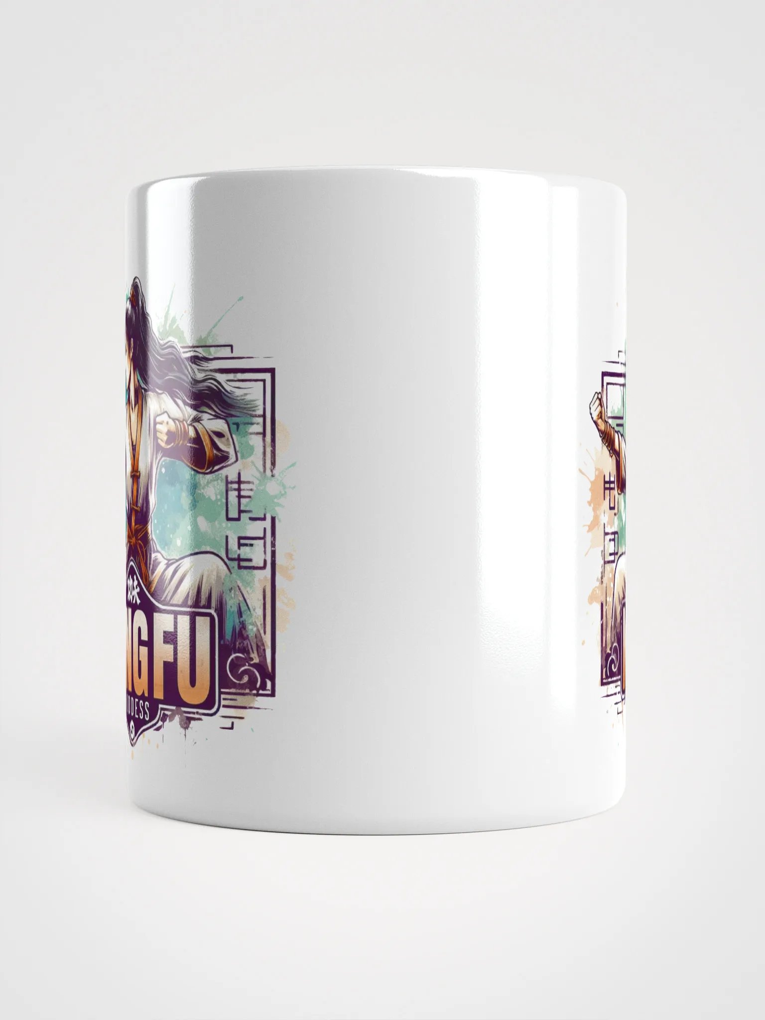Kung Fu Girl Ceramic Mug product image (5)