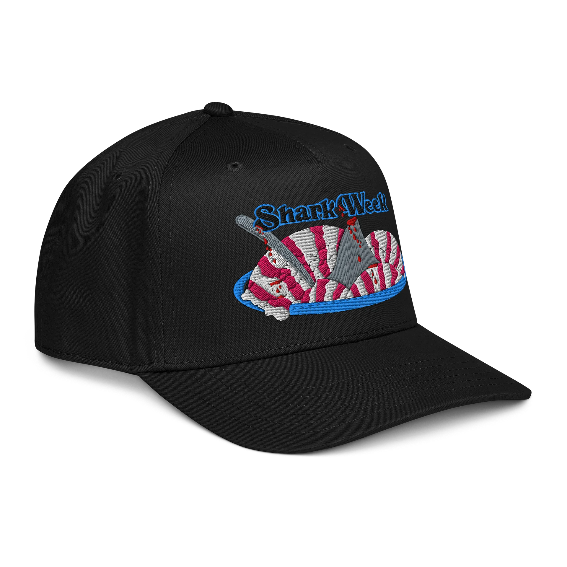 Shark Week Baseball Cap in Raspberry Ripple product image (3)