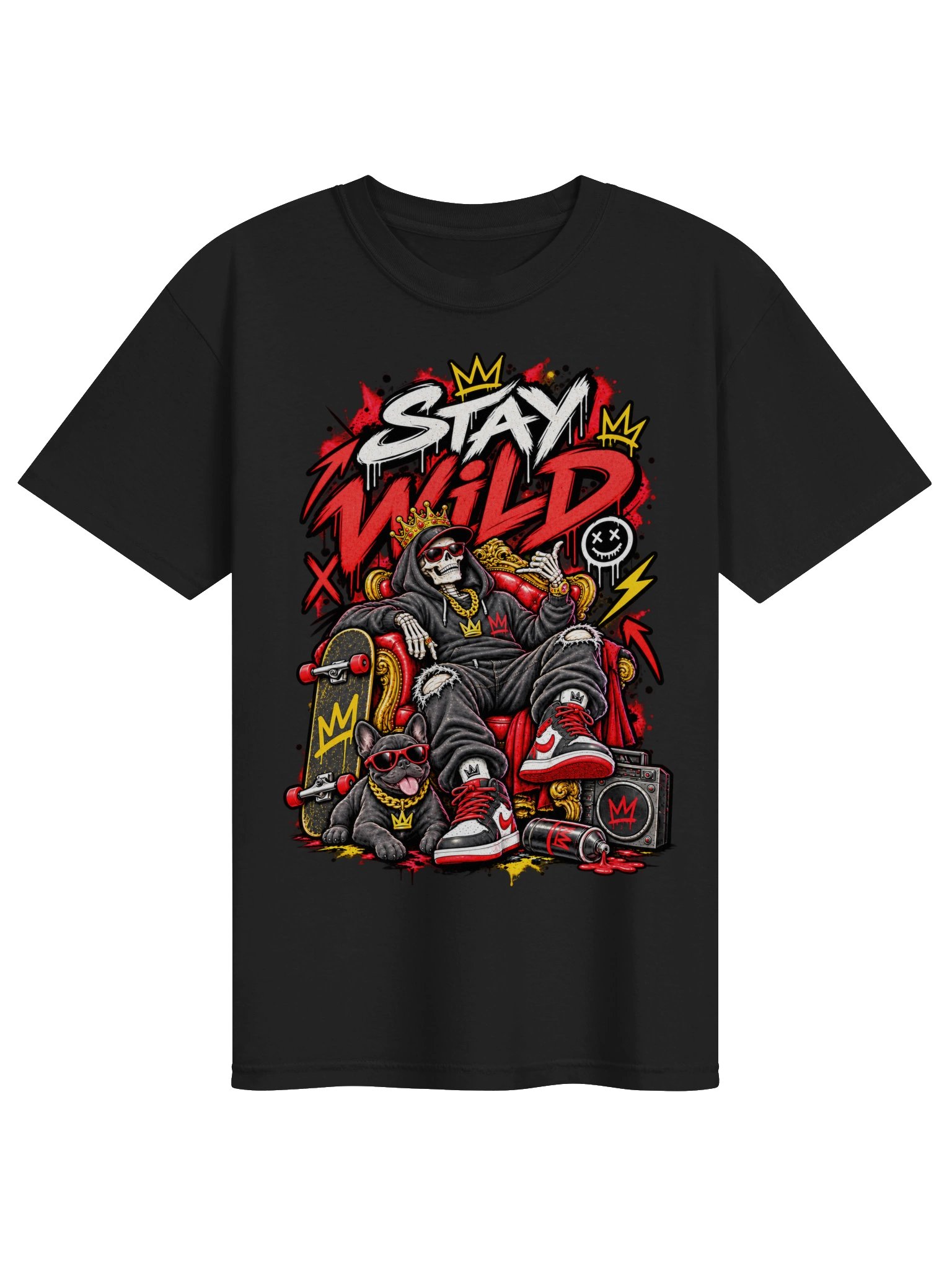 Stay Wild T-Shirt | Retro Nature Graphic Tee | Outdoor Adventure Shirt | Unisex Hiking Camping Gift product image (1)