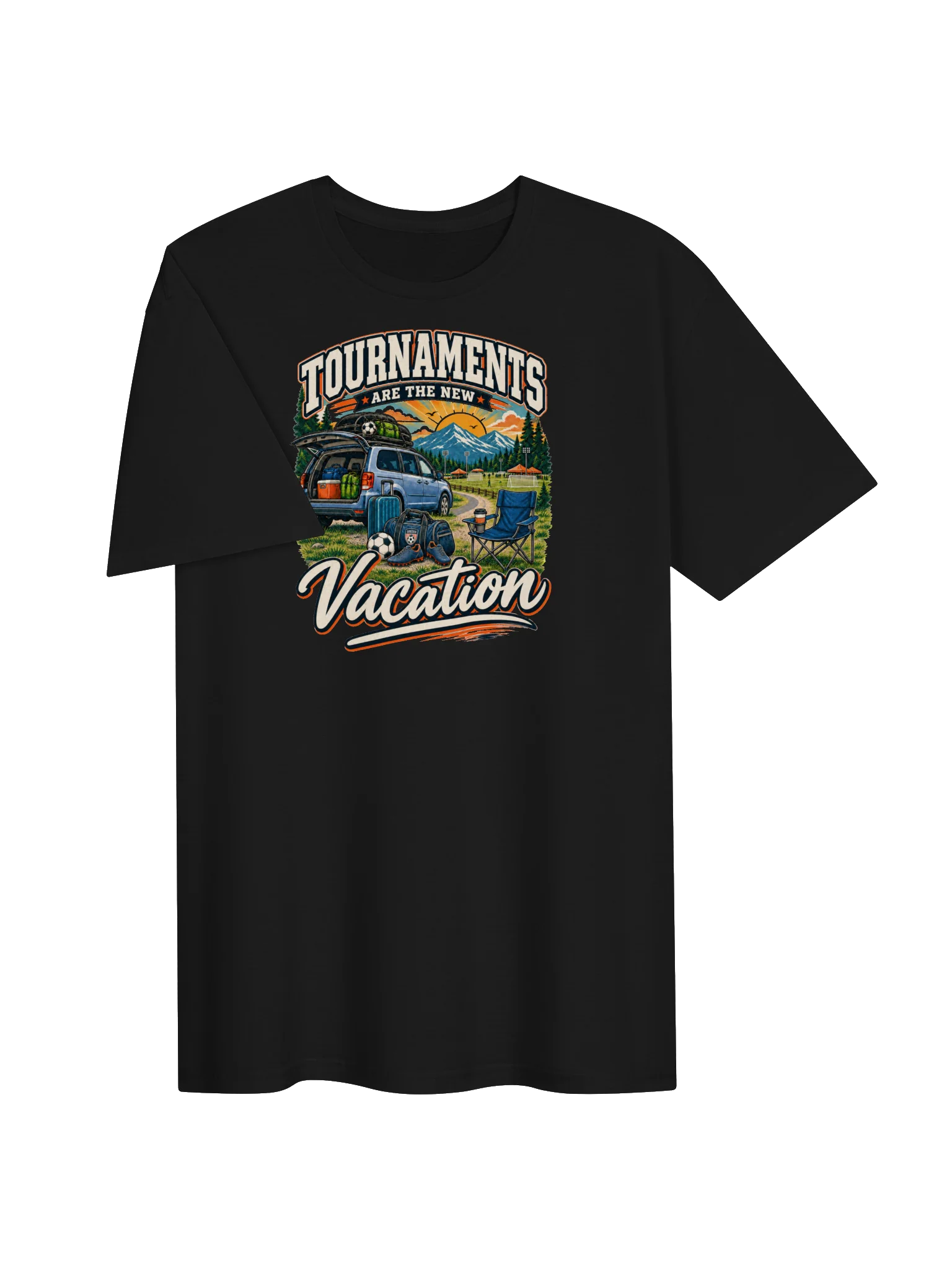 Tournaments Are the New Vacation Soccer Tee product image (3)