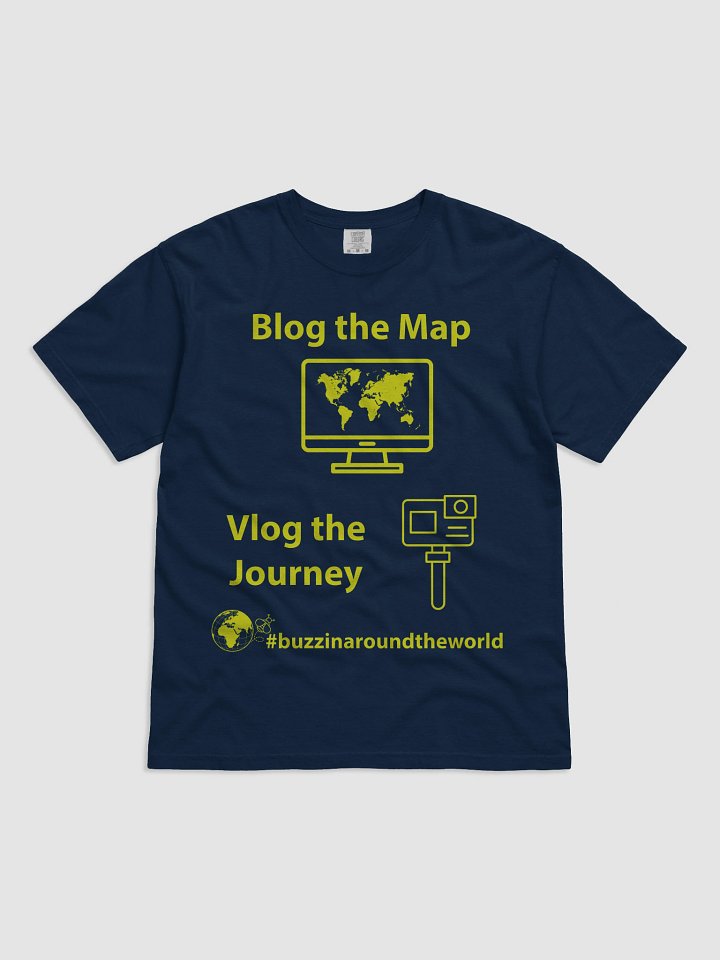Blog The Map, Vlog The Journey T-Shirt - Classic Colors product image (5)