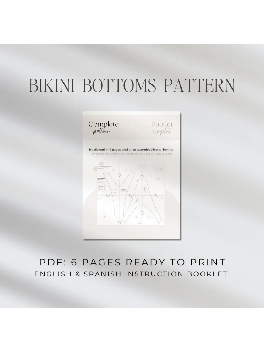 Euro-Cut & Wellness Bikini Bottoms Pattern product image (2)