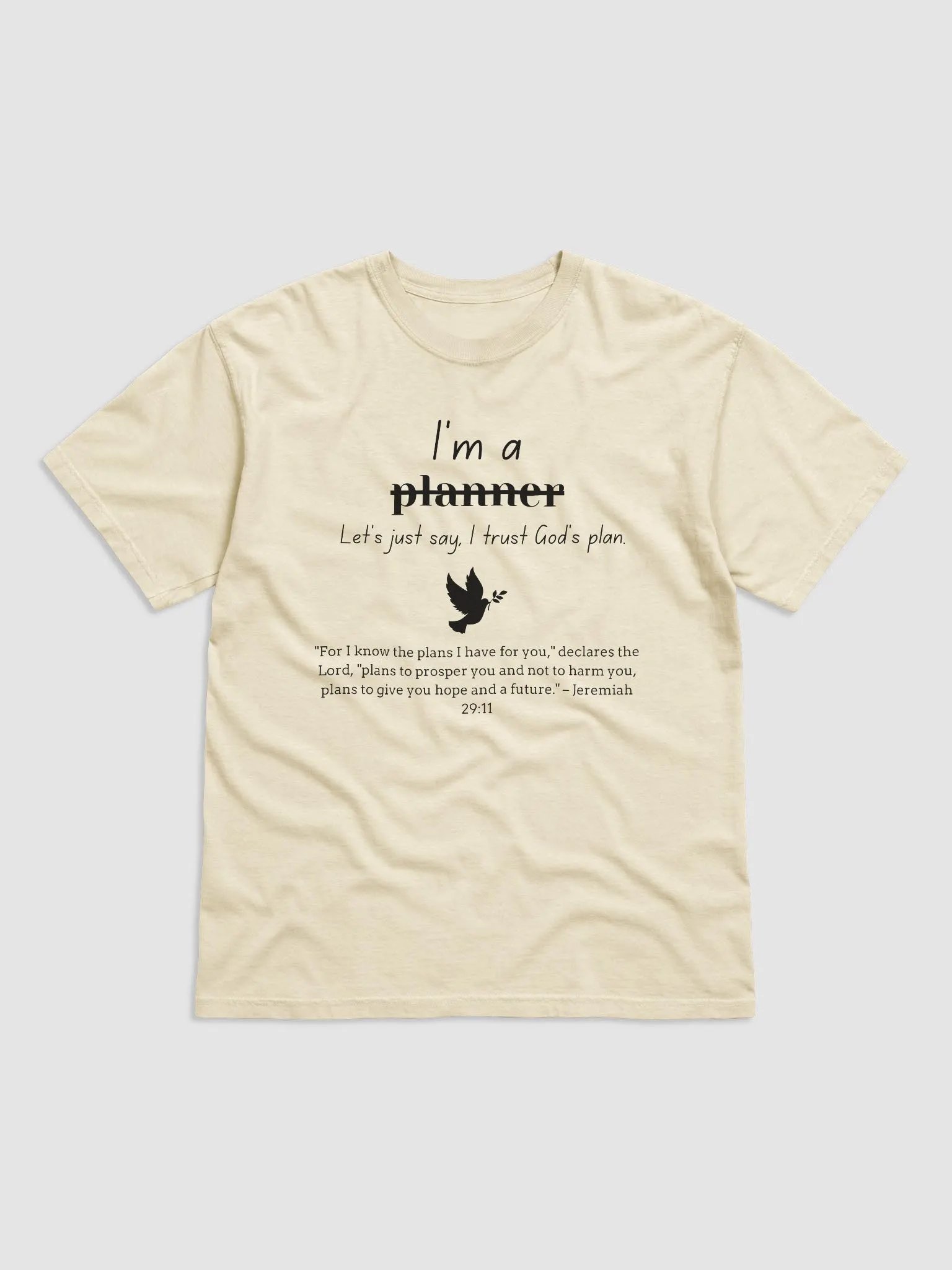 God’s Plan - Faith Over Fear Unisex Tee product image (6)