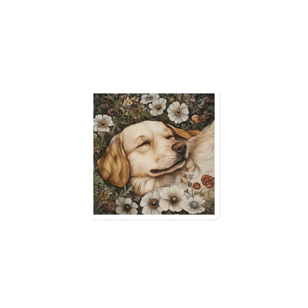 Anemone Dog Die-Cut Magnets product image (1)