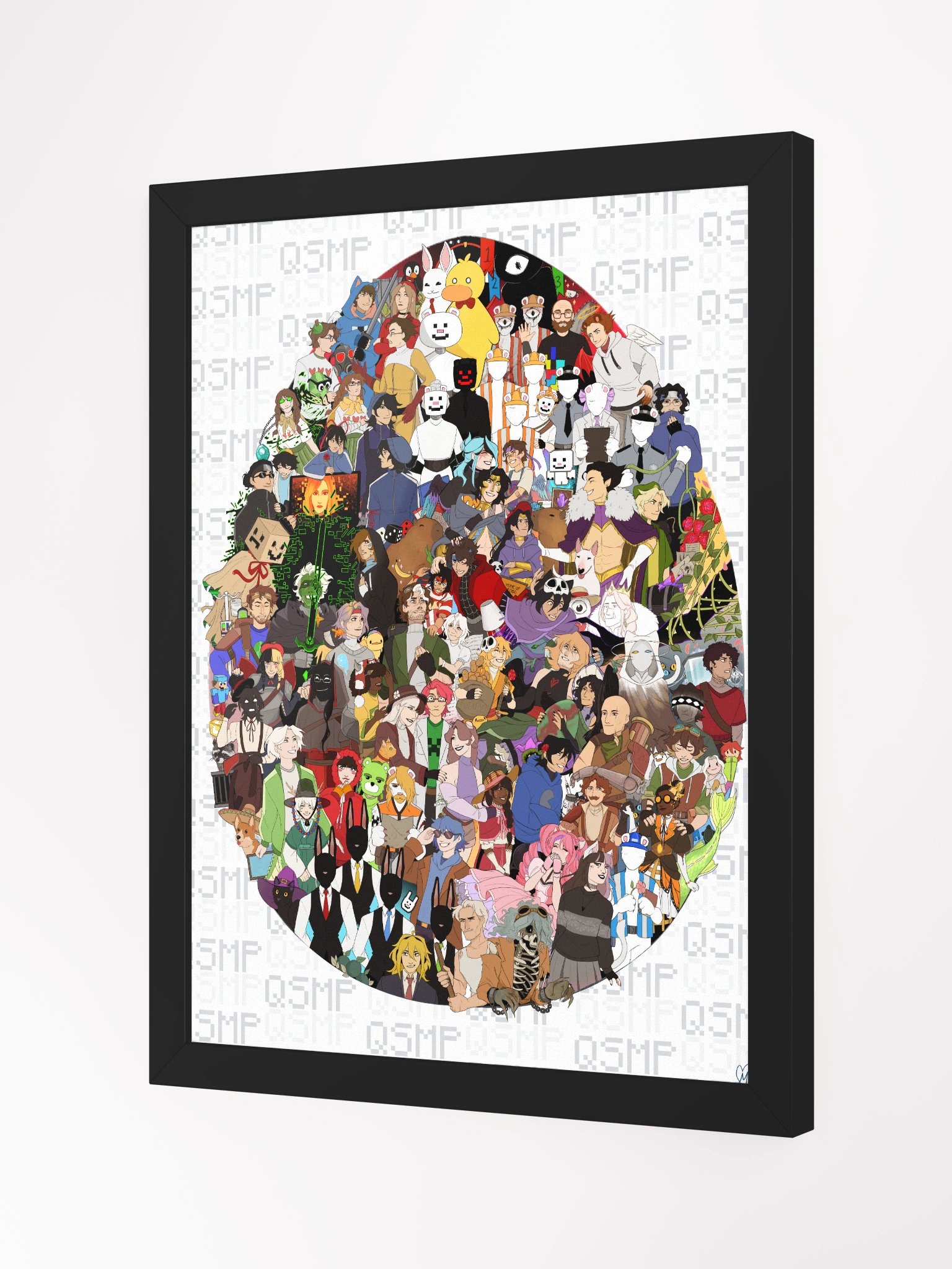 QSMP Crowd - Framed Poster product image (2)