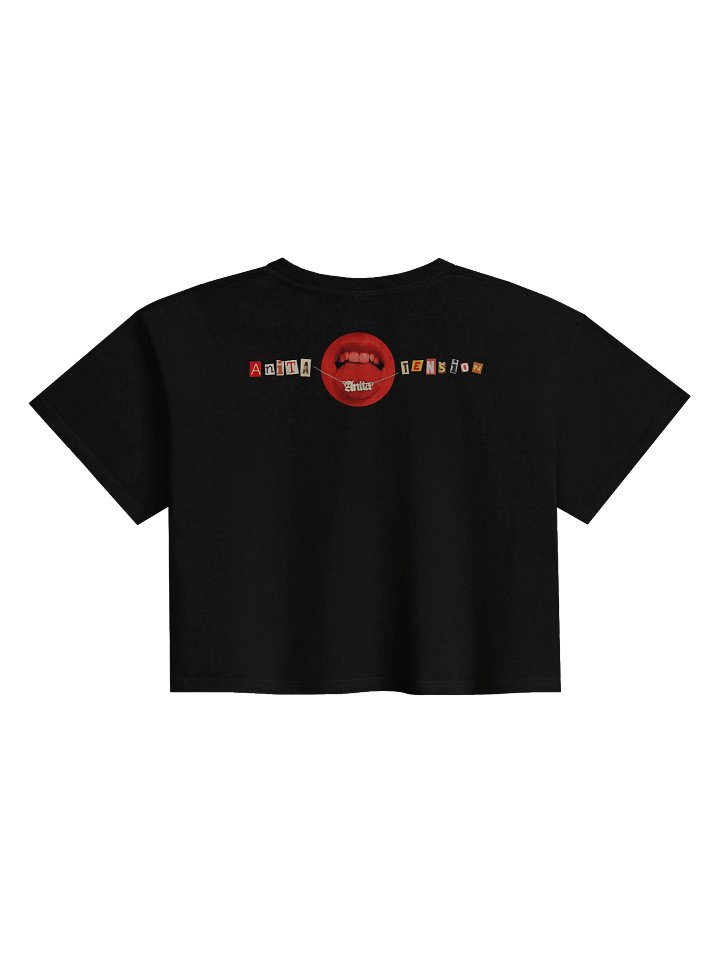 Anita Crop Top - Girlfriend on Black product image (2)