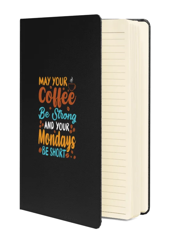 Coffee Strong Mondays Short Notebook product image (2)