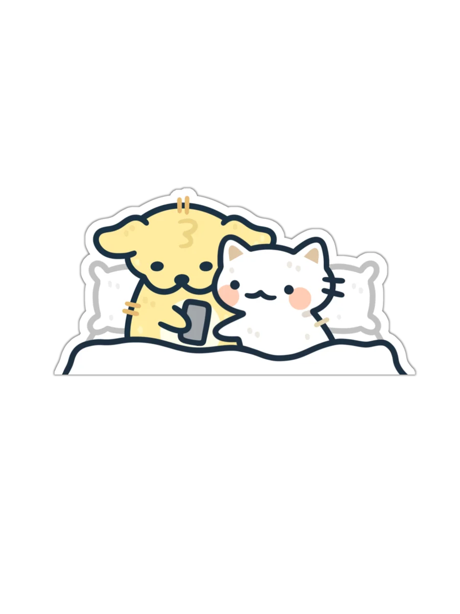 *LIMITED* Suni and Luna Sticker product image (1)