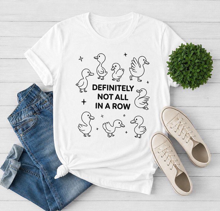 In a Row Tee product image (1)