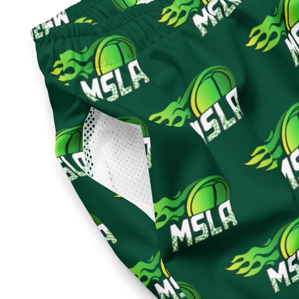 MSLA Green Swim Trunks product image (5)