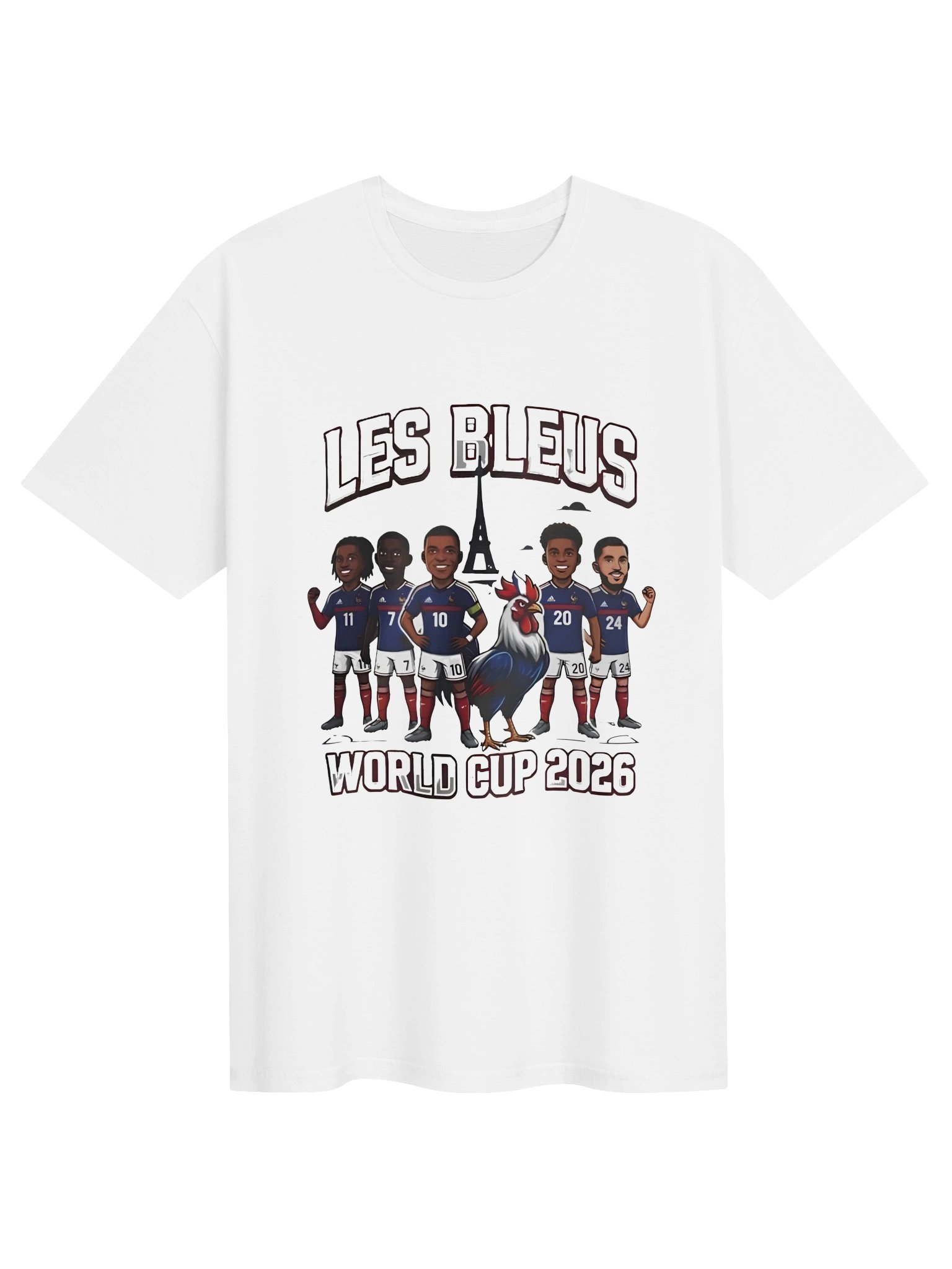 Les Bleus France Soccer National Team World Cup 2026 Shirt product image (1)