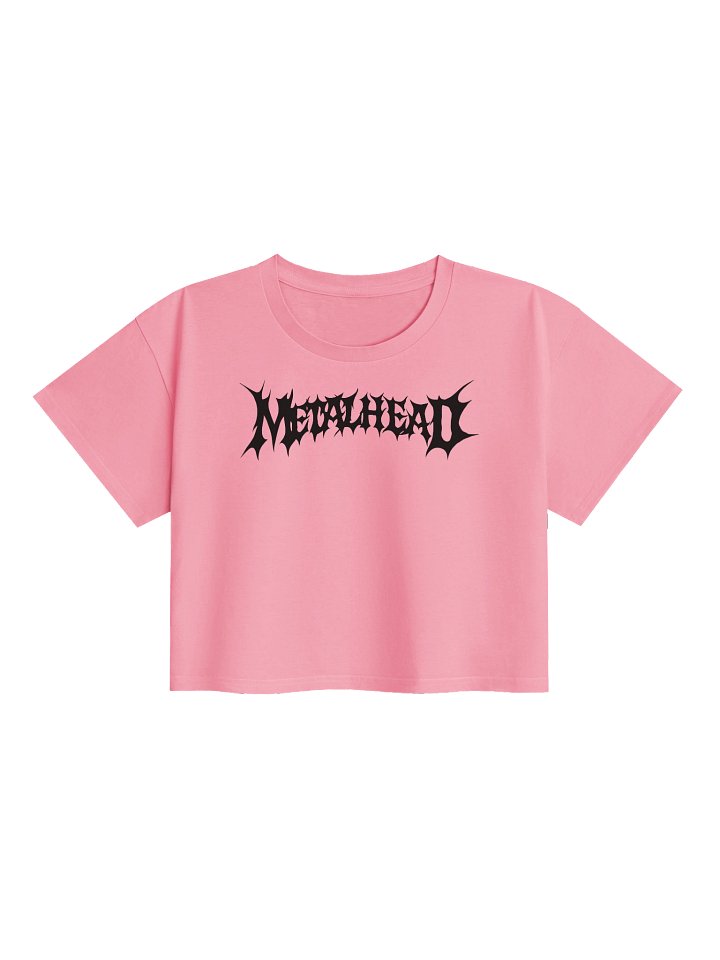 Metalhead Crop Tee product image (1)