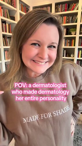 When dermatology is your career AND your personality 🤍🧴✨ Comment LINK and I’ll send you the link to my shop! Shop my favorite...