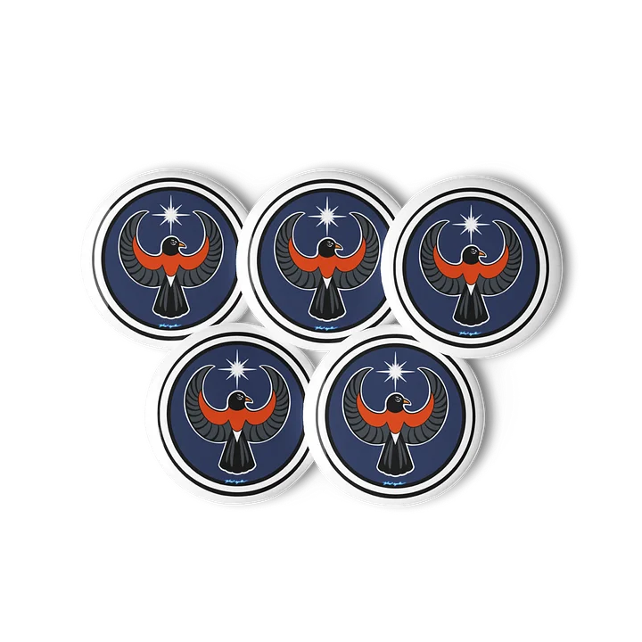 American Robin- Resistance. CT, MI, WI. (5-pack buttons) product image (2)