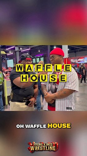 WrestleMania Trivia with @malcolmmuscle 👑
.
.
.
#YKWrestling #WaffleHouse #WrestleMania #WWEWorld #WrestlingReels