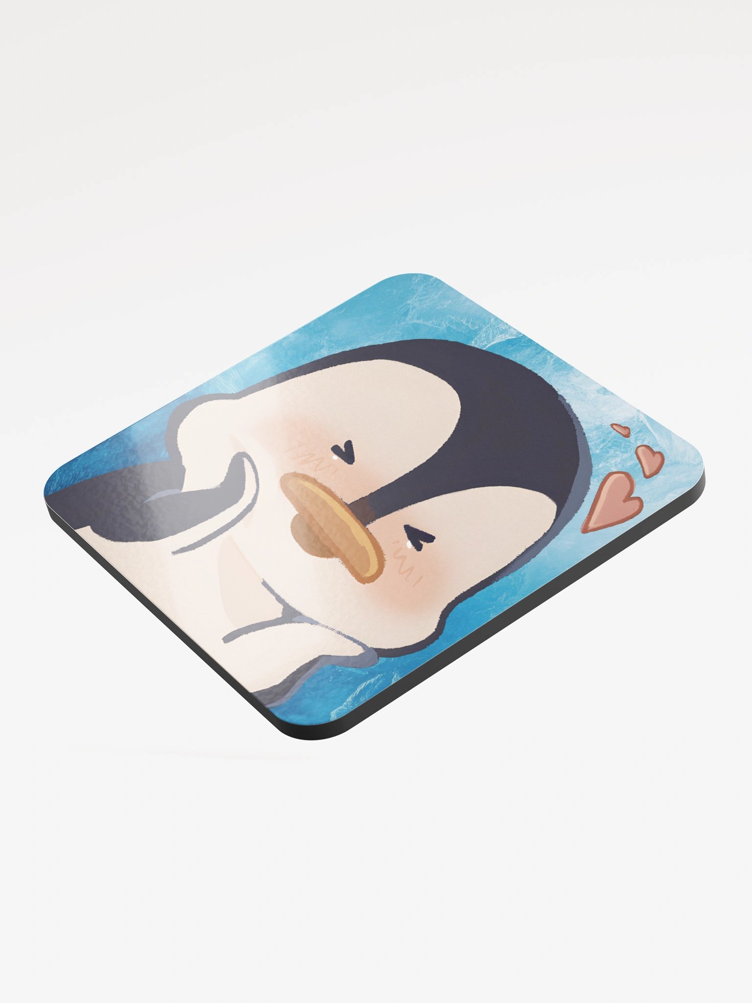 Blushy Penguin Coaster product image (3)