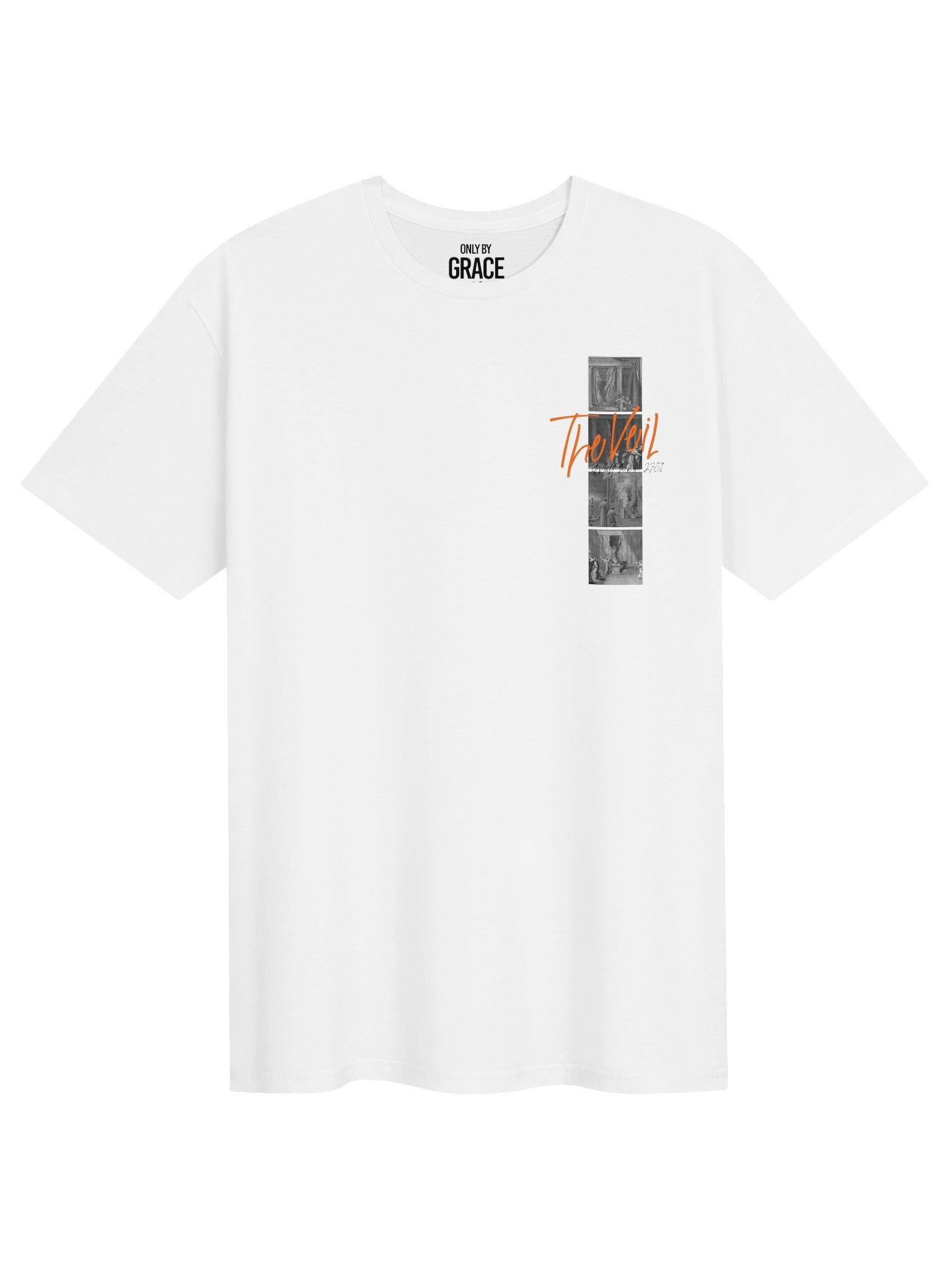 The Veil Grayscale Art T-Shirt — OBG Music merch