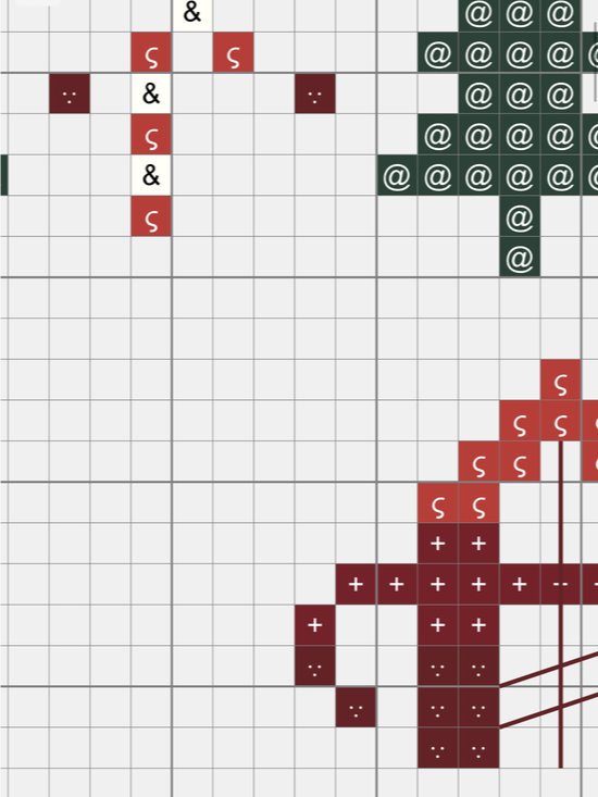 Attack and Dethrone Santa - Cross Stitch Pattern product image (2)