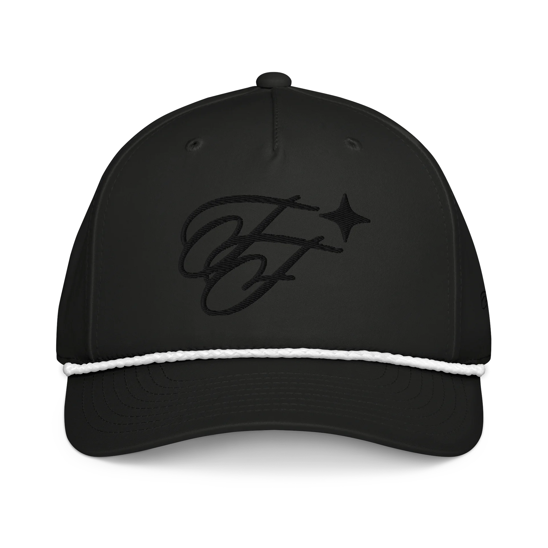 F&F Five-Panel Classic Rope Cap (BLK) product image (1)