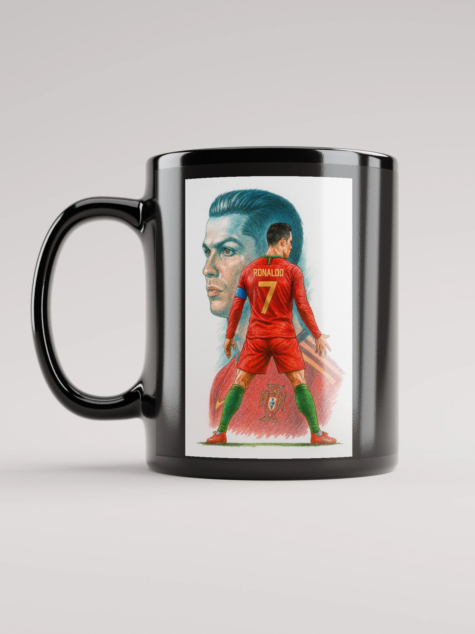Original Drinking Cup (Black) - Cristiano Ronaldo product image (11)