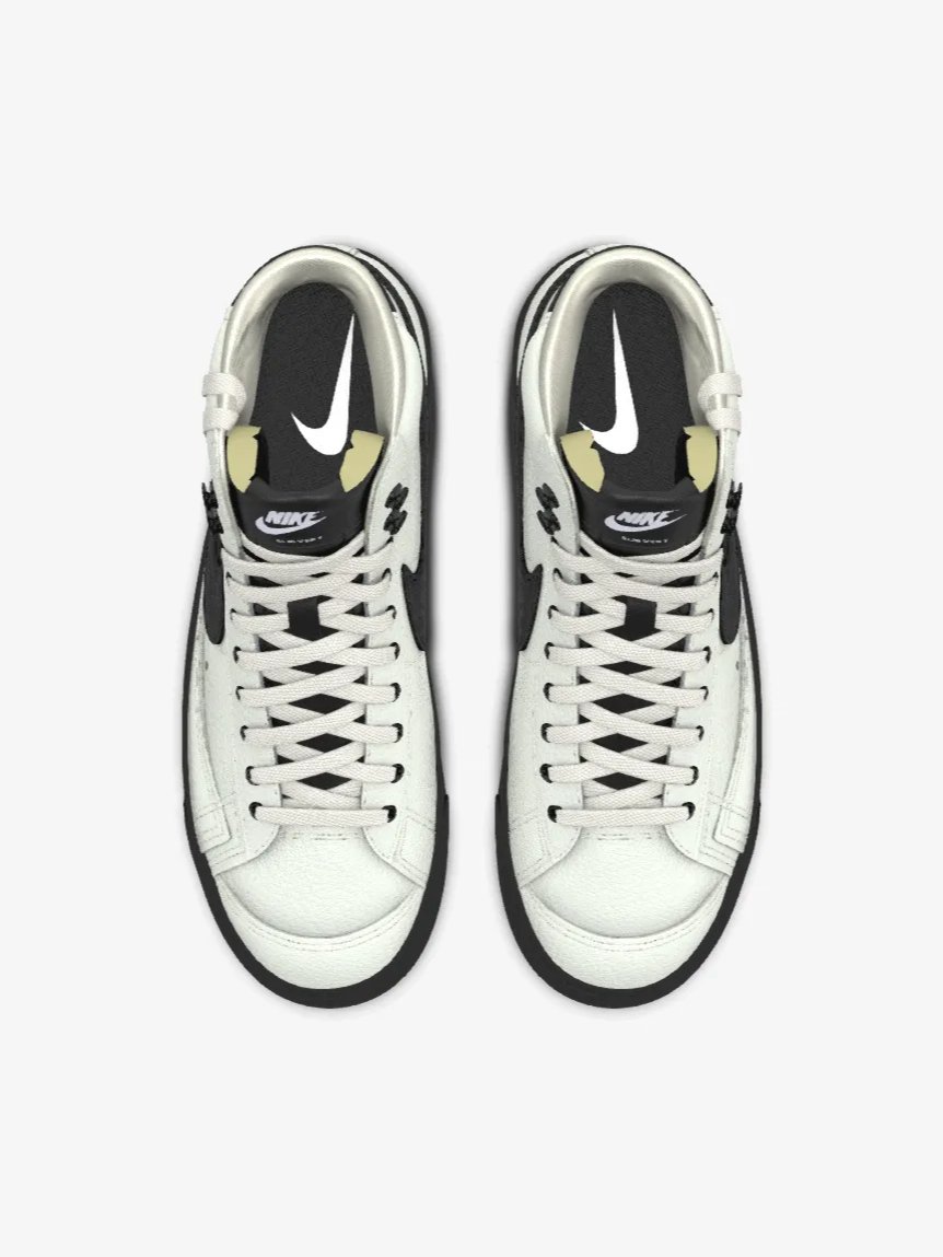 N1K3-C1TY Subvert Blazer High - Bone product image (3)