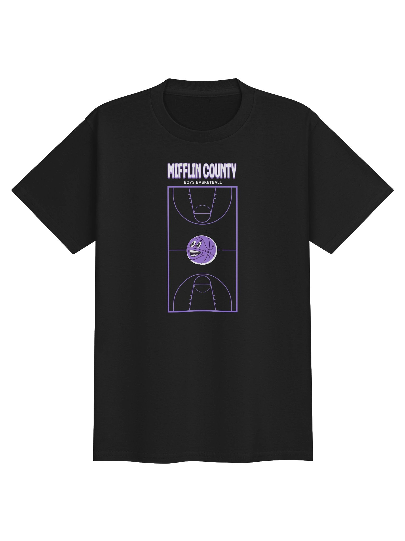 Purple Court Youth Tee product image (1)