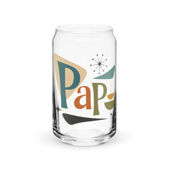 Pap Abstract Can Glass product image (2)
