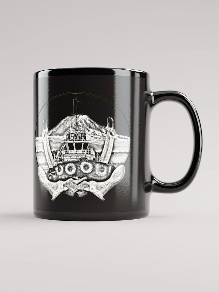 Twin anchor Mount Rainier Marshall Foss - Ancher Tug Mug 11oz & 15oz product image (1)