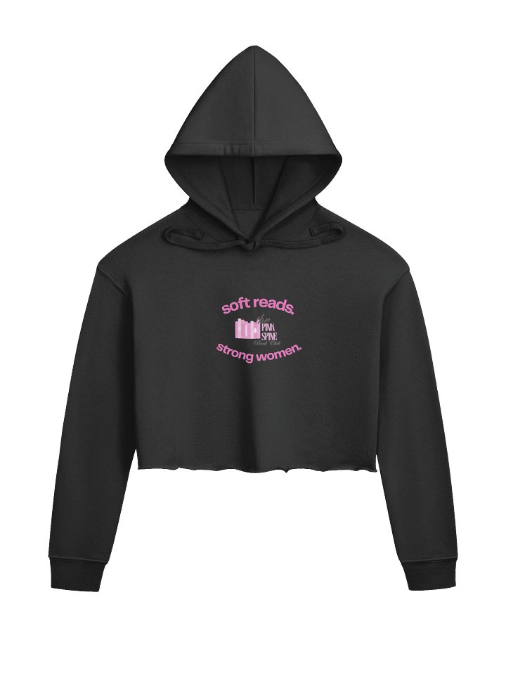 SRSW Cropped Hoodie (pink design) product image (3)