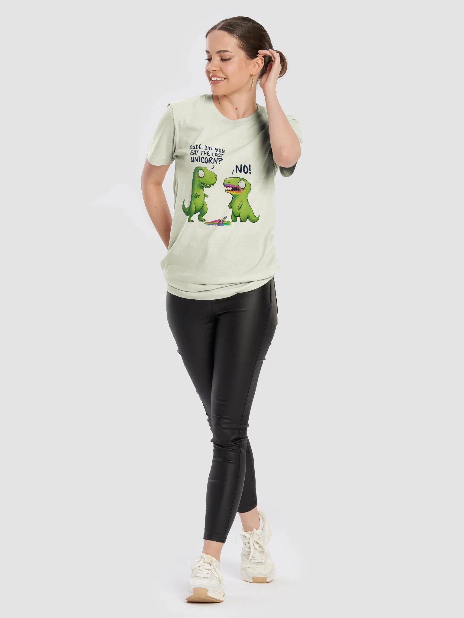 Dinosaur Rainbow T-Shirt product image (84)