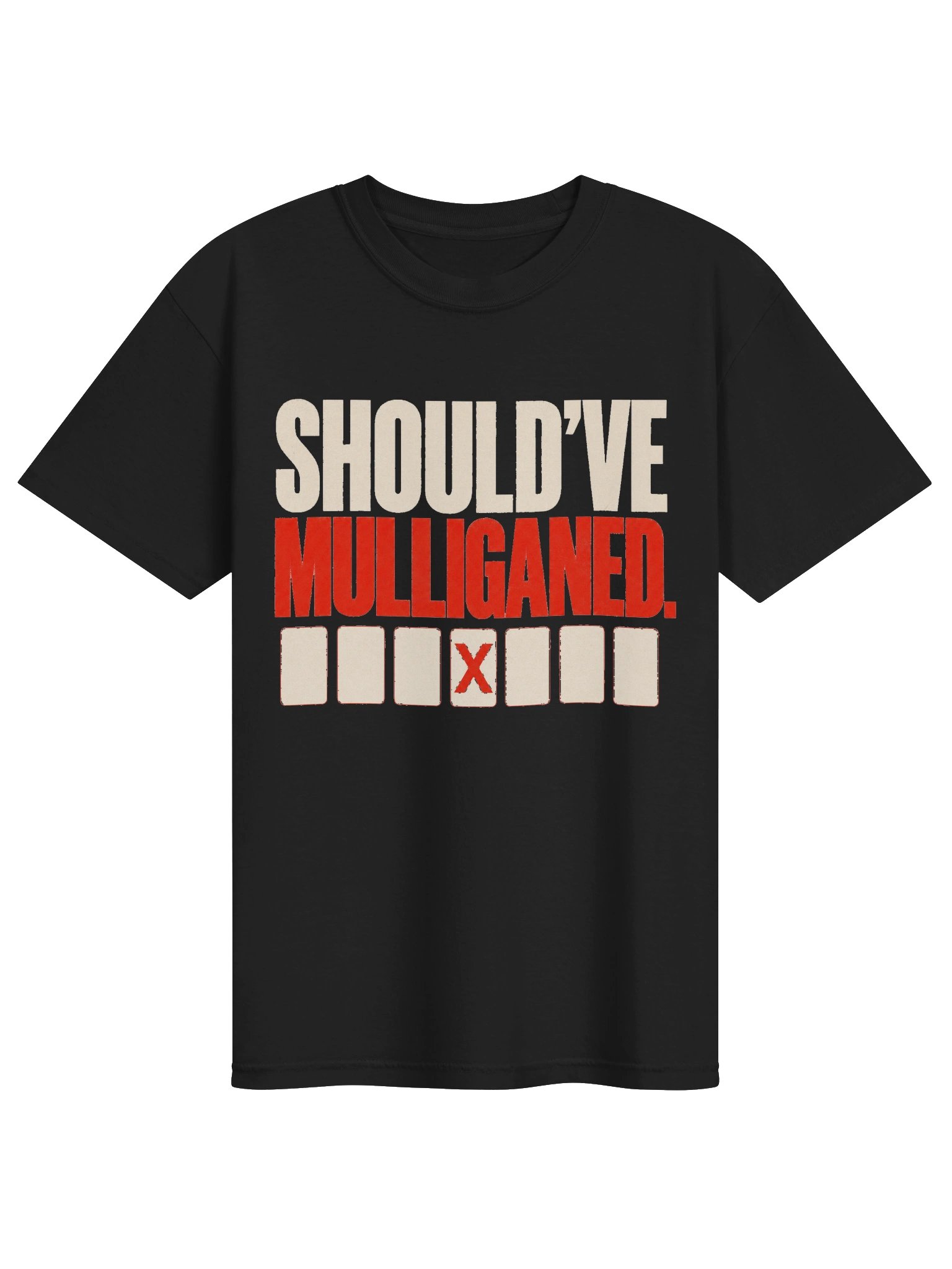 SHOULD’VE MULLIGANED. — Heavyweight Commander Tee product image (1)