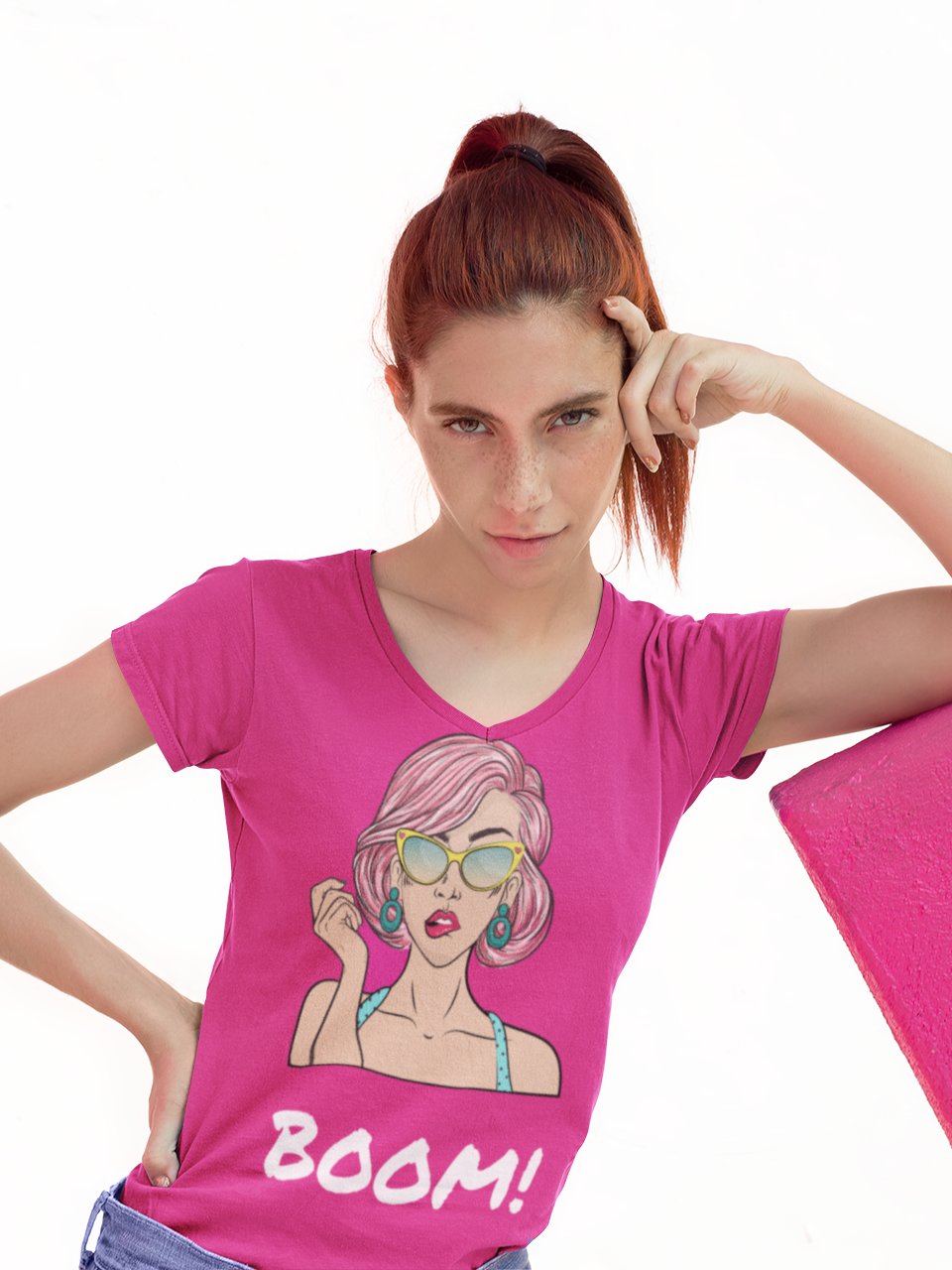 Boom Babe Pop Art Women's Tee product image (1)