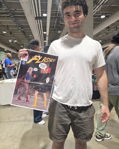 WOW... what a day!

A huge THANK YOU to everyone who stopped by the PND Studios booth today, picked up some art, comics, stic...