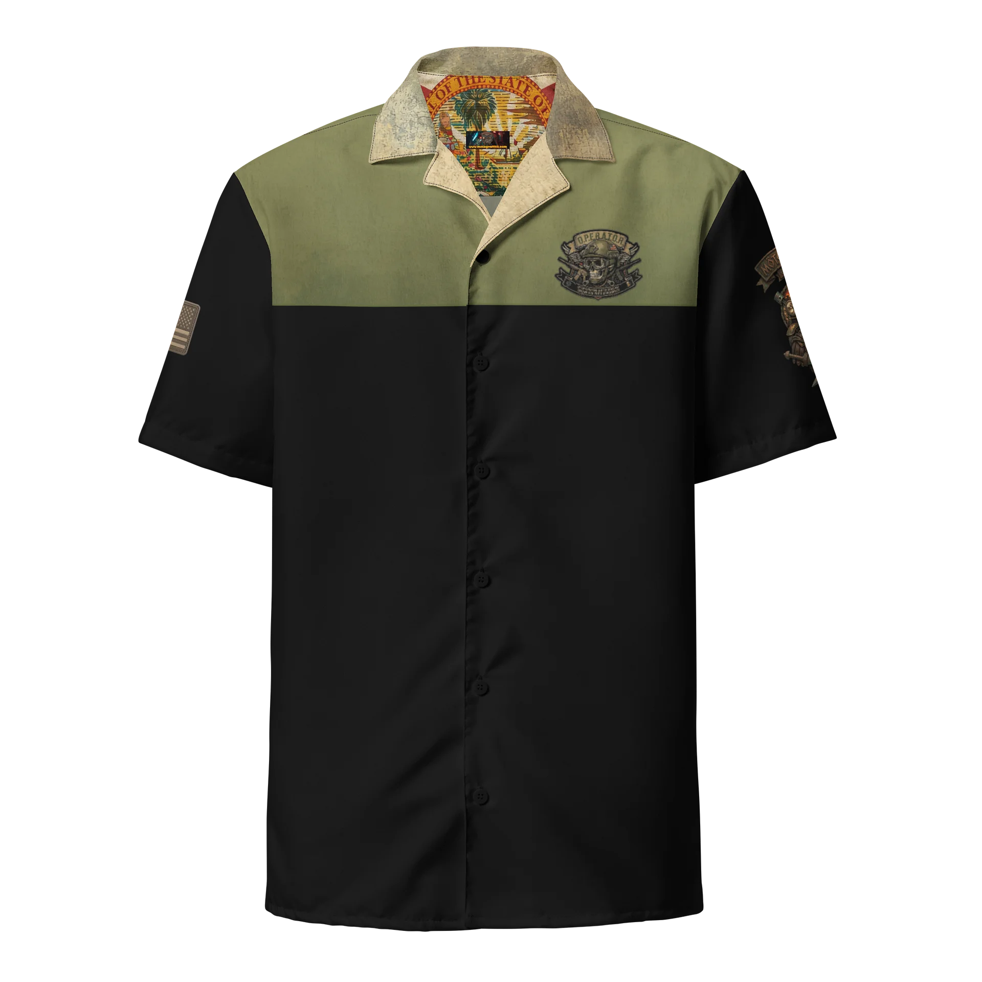 MötoGraffitti O.P.E.R.A.T.O.R. Club Shirt (the 250 yr USA Anniversary vers) product image (1)