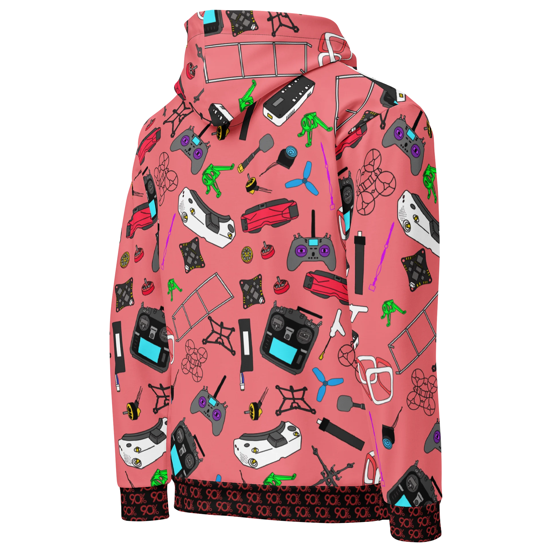 Pink Micro FPV Hoodie product image (5)