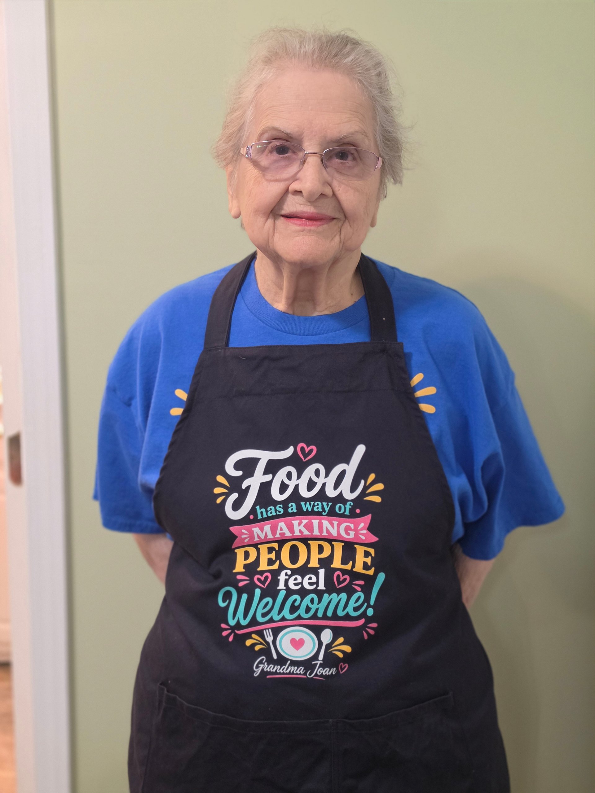 Food Has A way of Making People Feel Welcome - Apron product image (1)