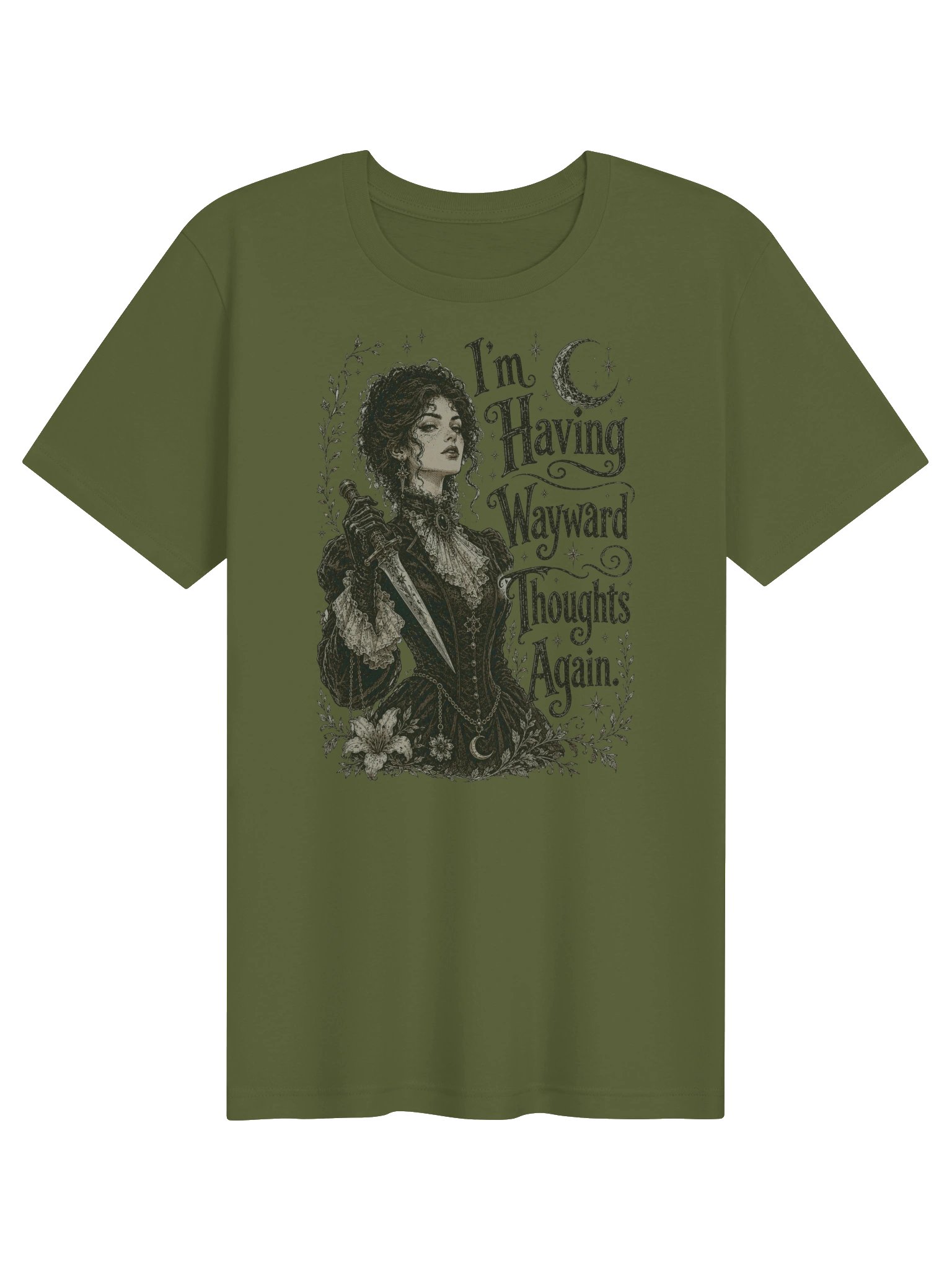 Victorian Gothic Witch Tee product image (1)