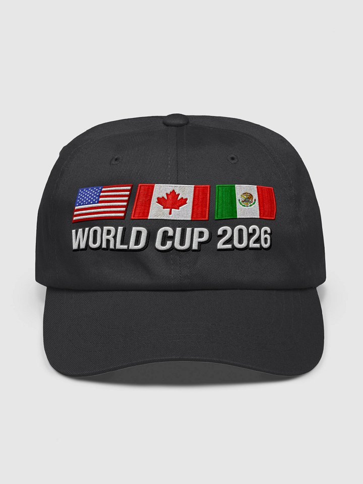 Premium Embroidered 2026 World Cup Cap – USA Canada Mexico Soccer Hat product image (1)