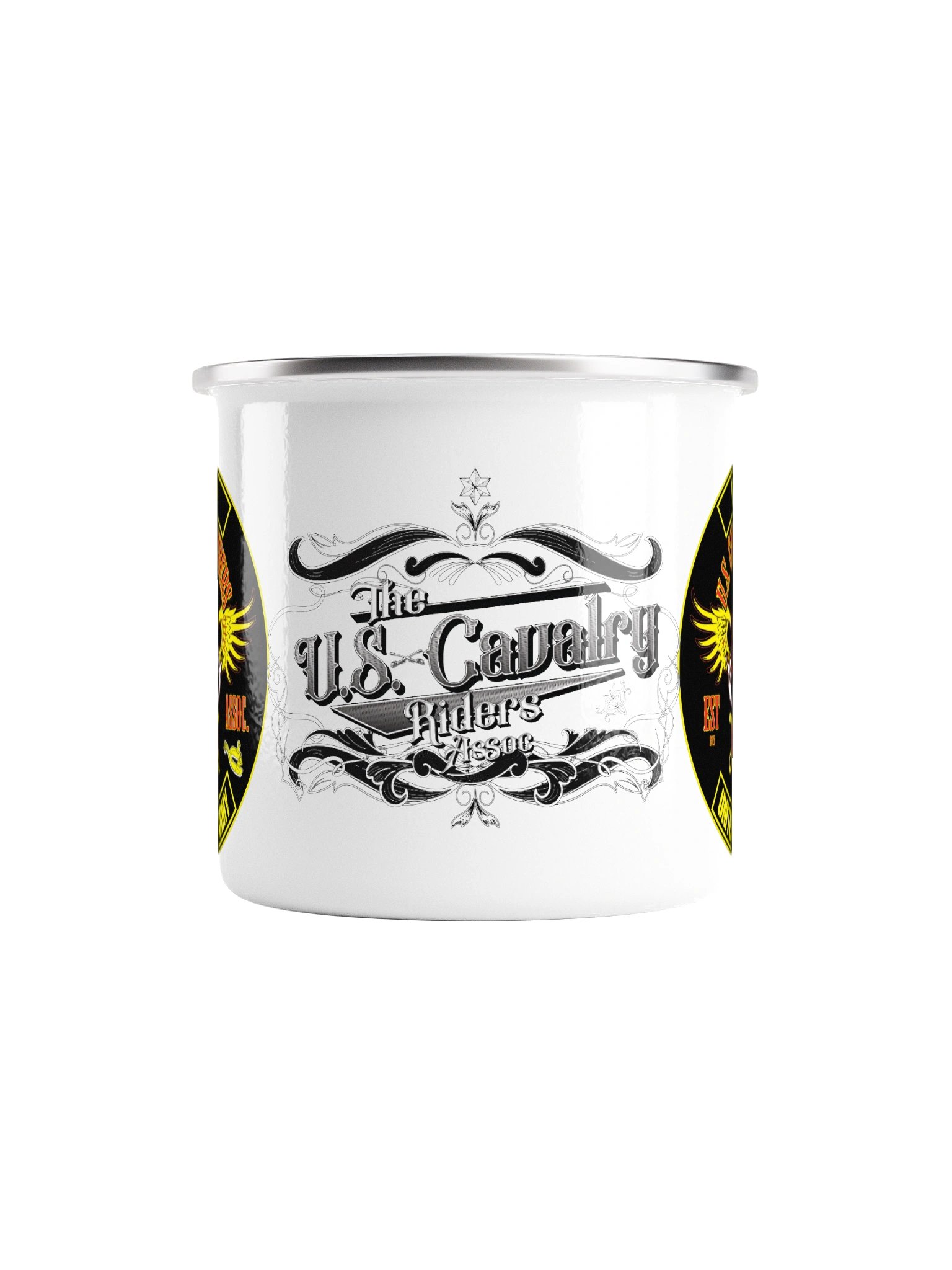 USCRA Enamel Mug — MötoGraffitti product image (2)