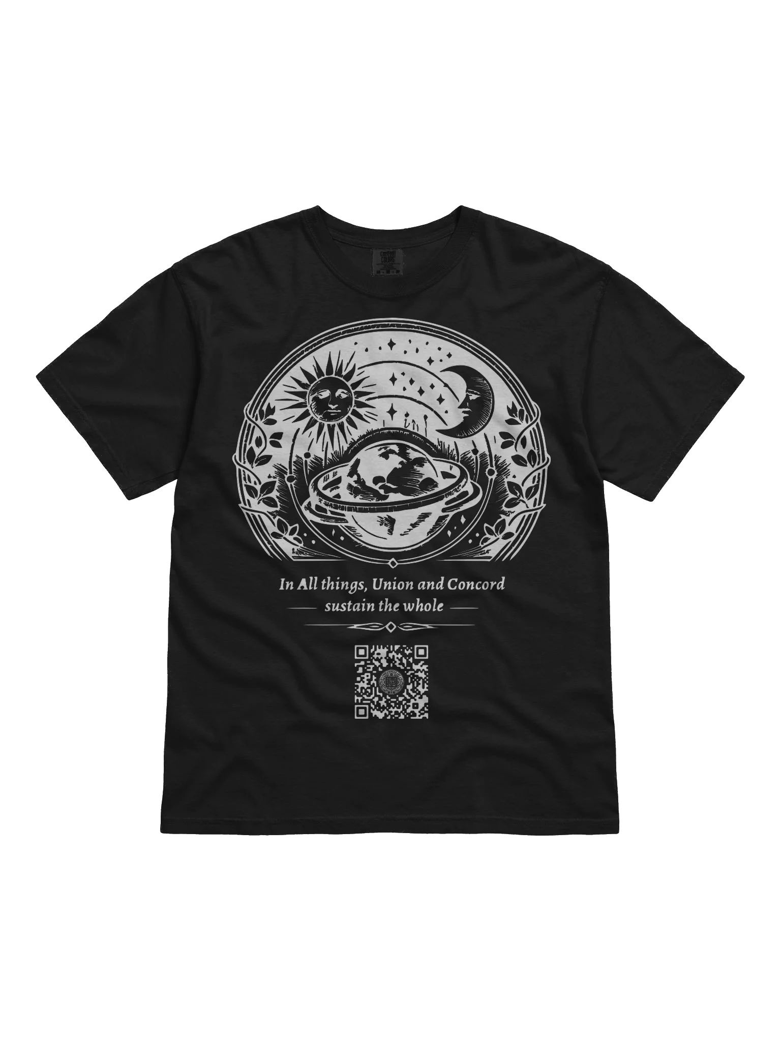 Gravity and Love (White on Black/Color) product image (1)