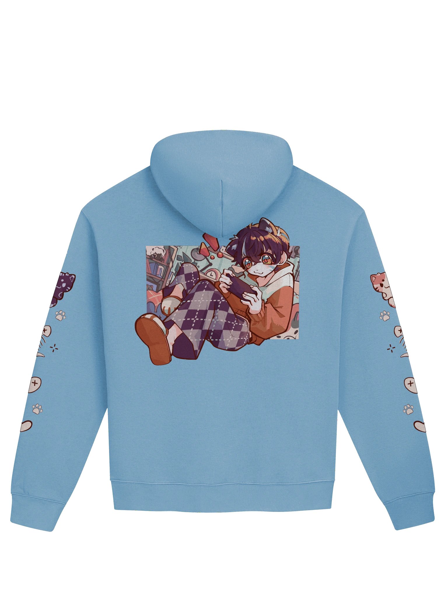 Gamer Cat Oversized Hoodie product image (34)
