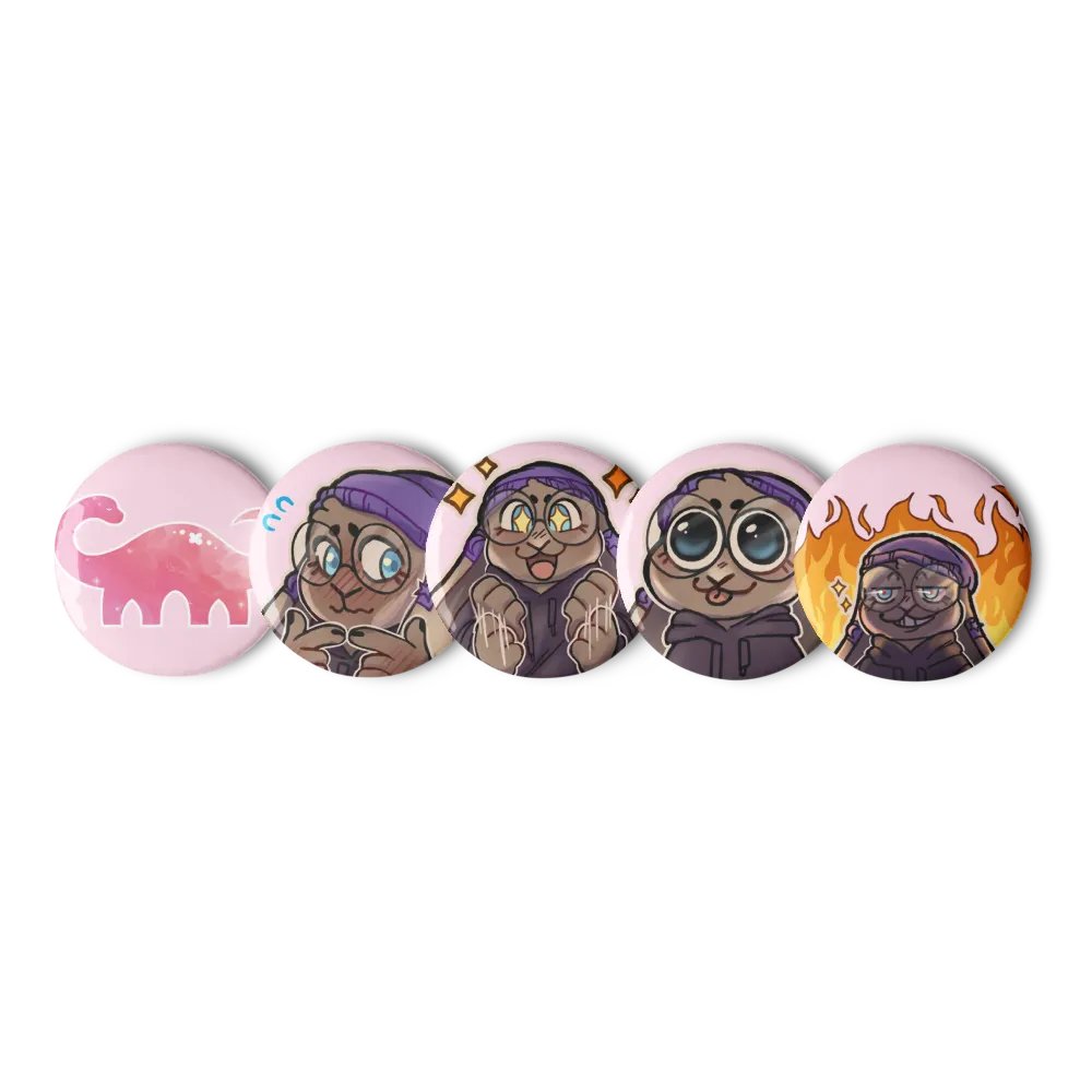 Assorted Flam Emote Pins product image (5)