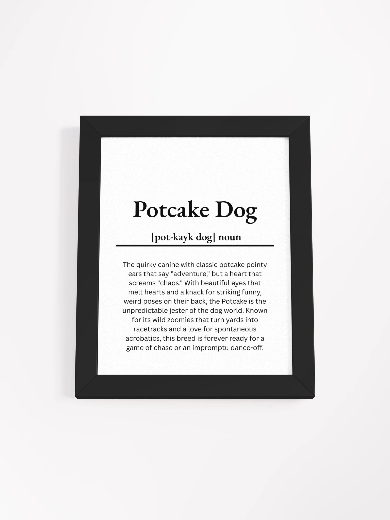 Potcake Dog Definition Print product image (4)
