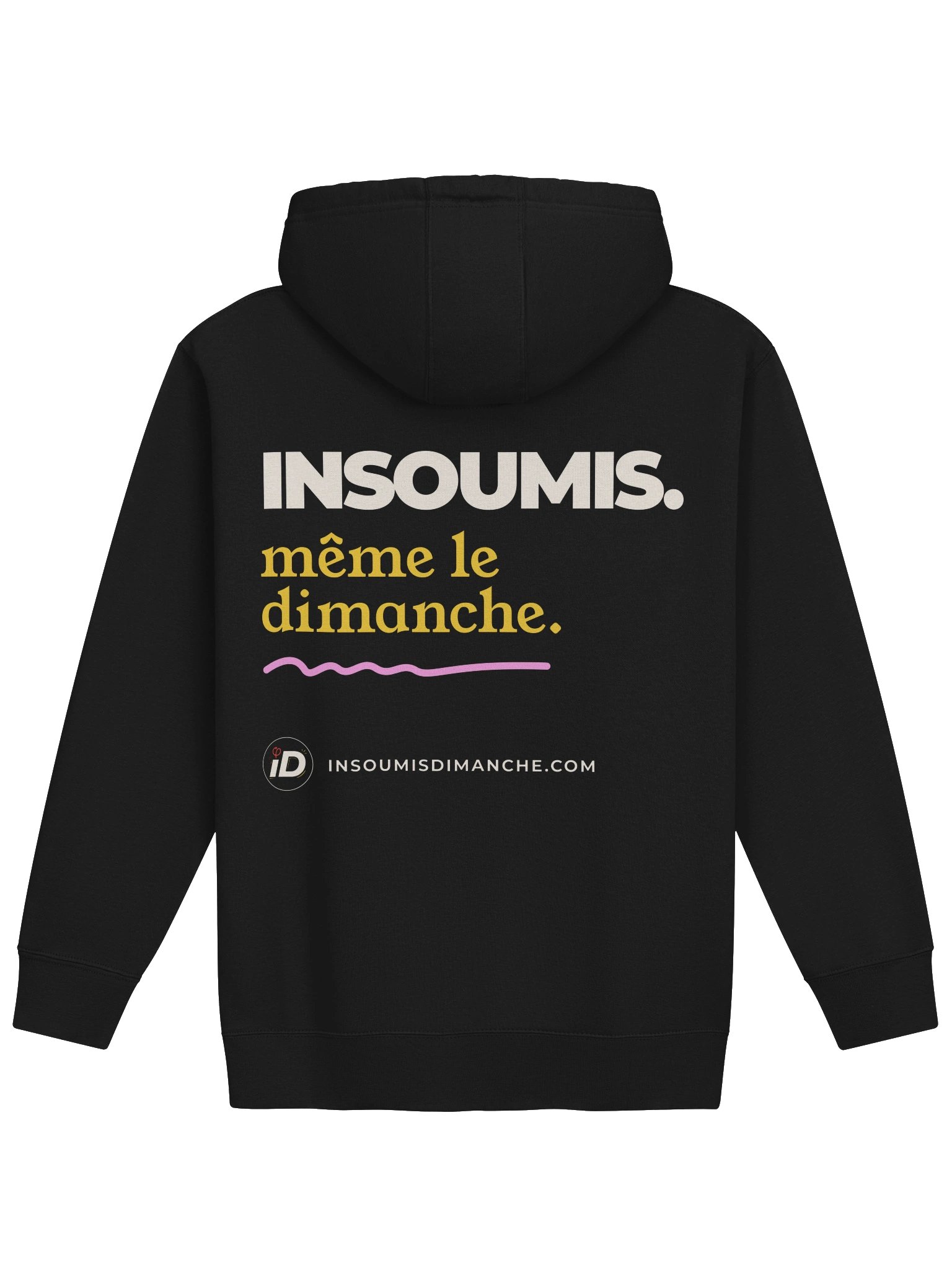 Hoodie « Insoumis. Même le dimanche. » product image (2)