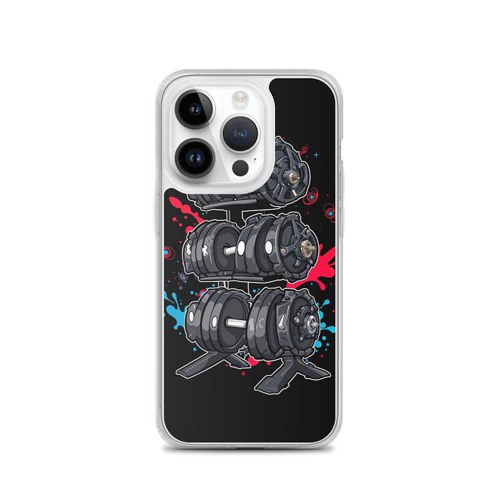 Artistic Dumbbell iPhone® Case product image (3)