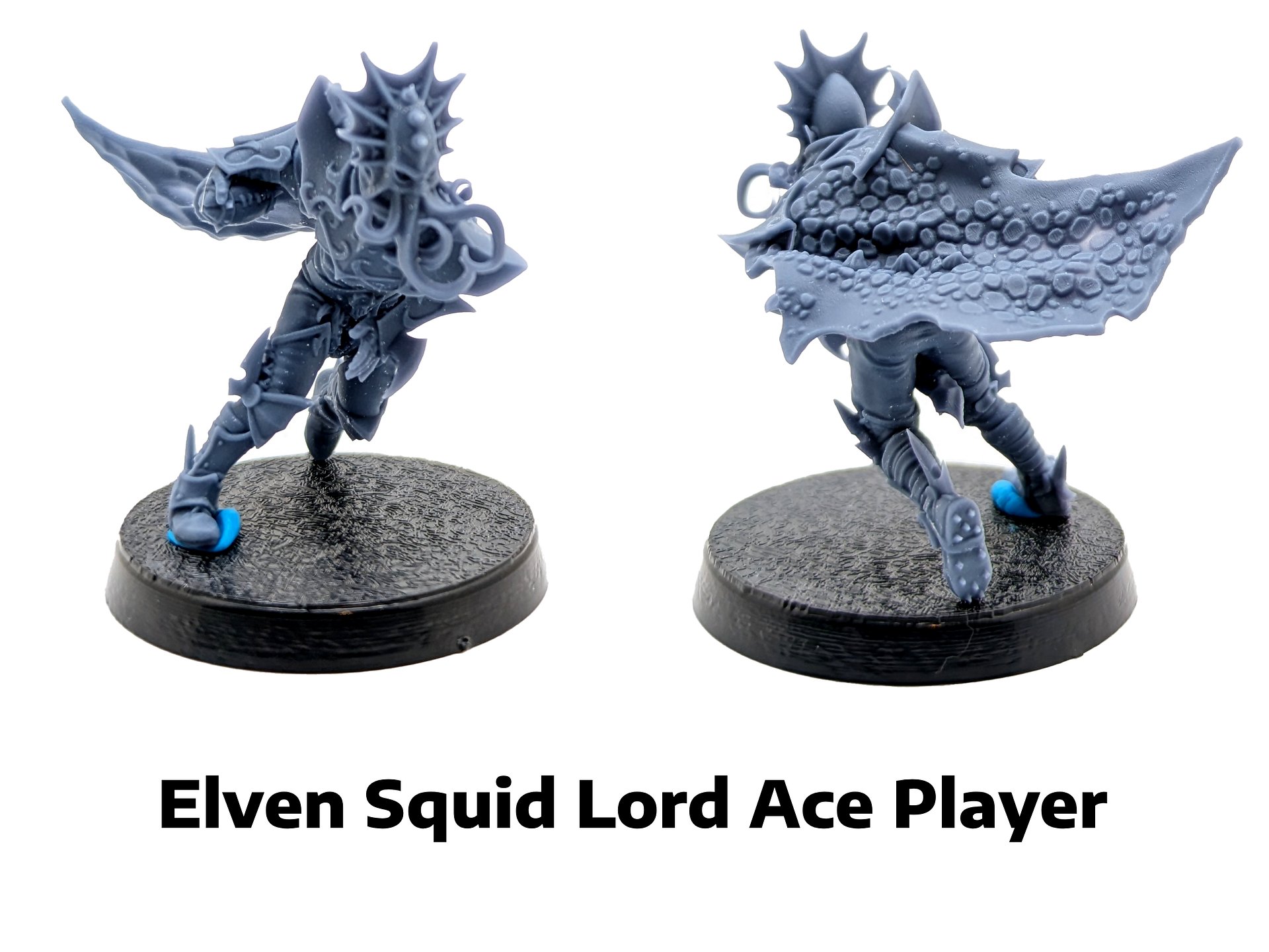 Elven Squid Lord Ace Player - Brutefun Miniatures product image (1)