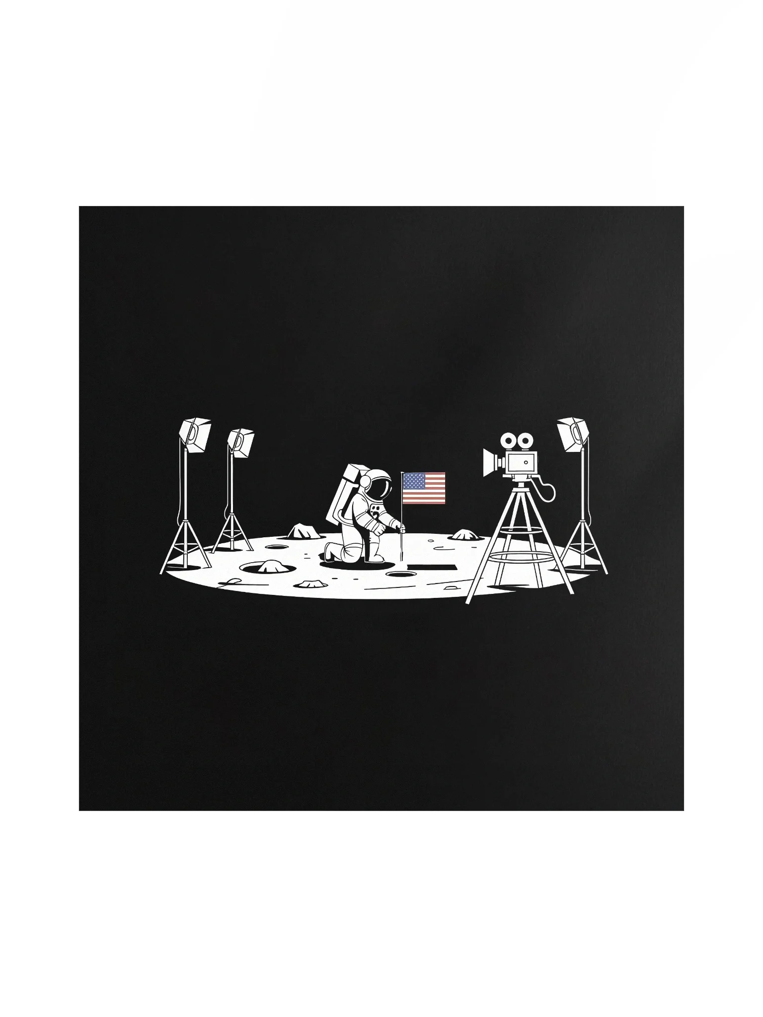 Man on the Moon? Poster 18x18 — TE.POST-04