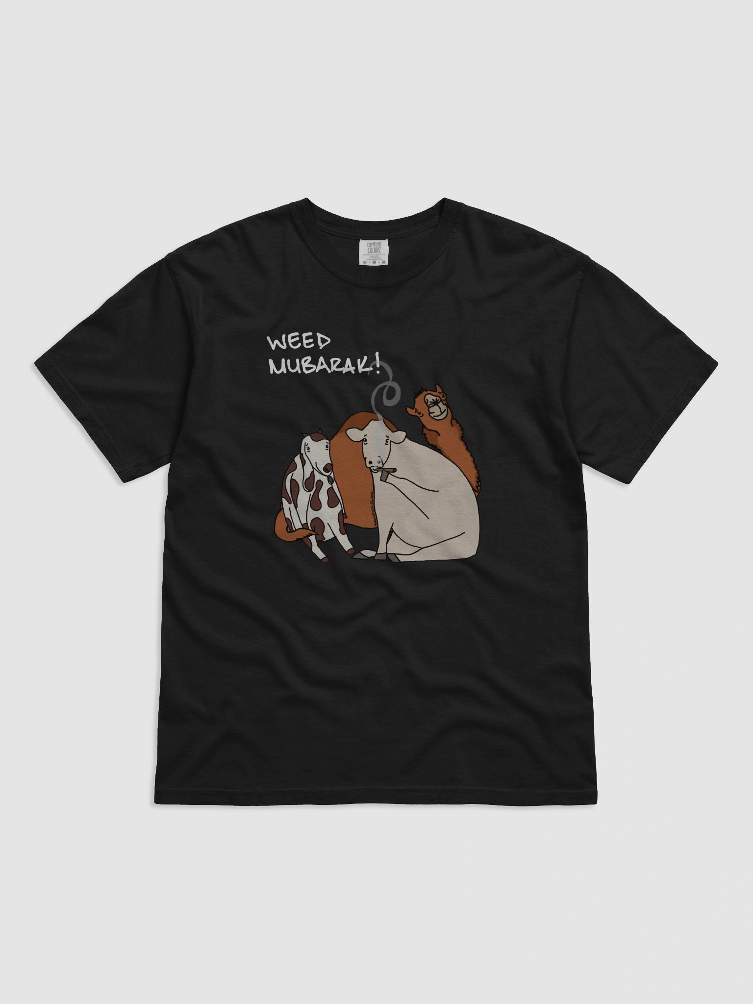 Weed Mubarak Heavyweight T-Shirt product image (1)
