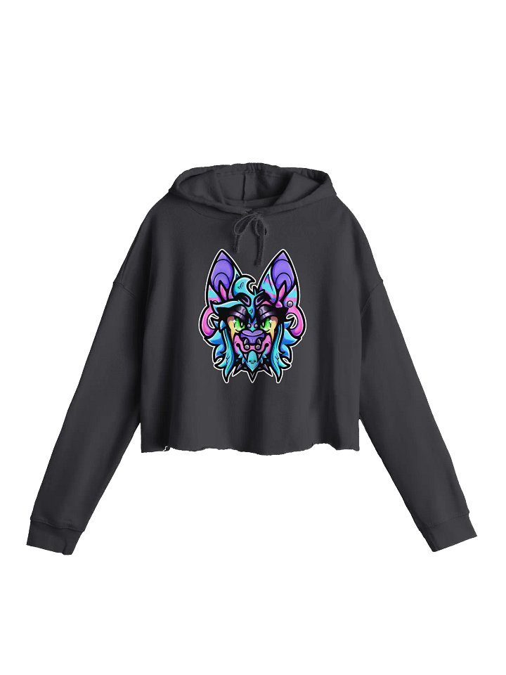 MatchaEXE Symmetrical Icon Cropped Hoodie product image (1)