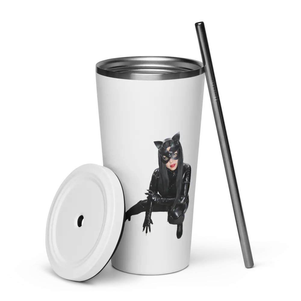 Catwoman Insulated Tumbler w/ Straw product image (7)